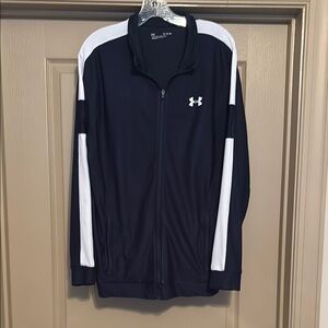 Under Armour Blue and White Performance Jacket